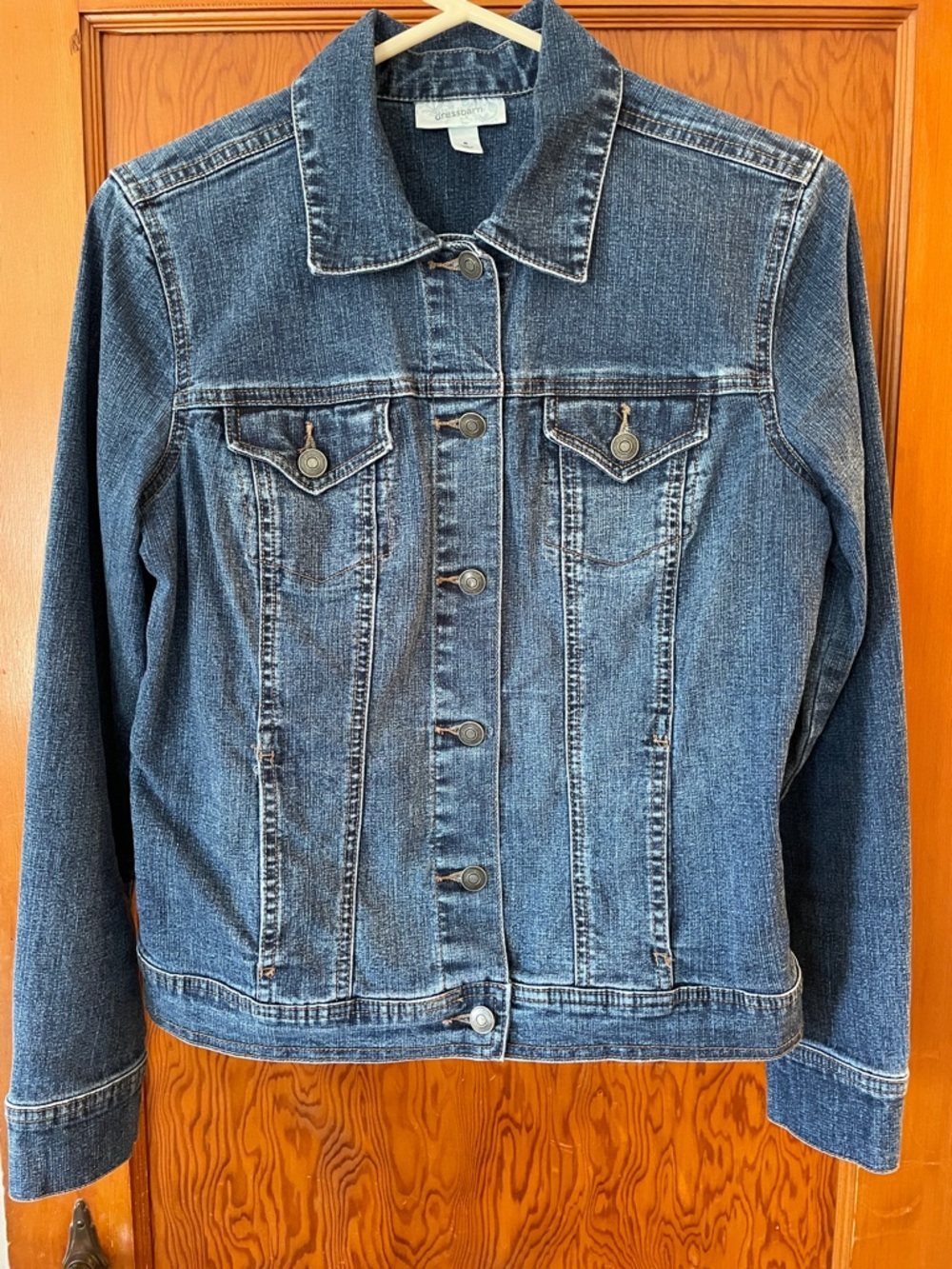 Dress Barn Classic Blue Denim Jacket